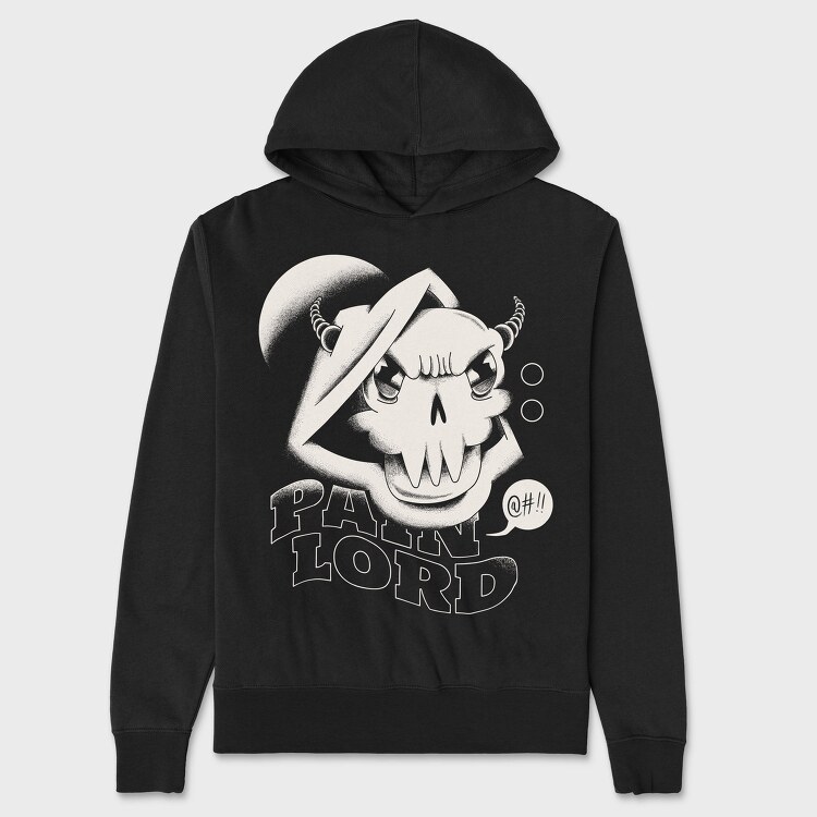Retro Villains 09, Hanorac Oversize Barbati (Unisex)