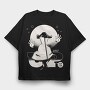 Retro Villains 04, Tricou Oversize Barbati (Unisex)