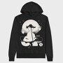 Retro Villains 04, Hanorac Oversize Barbati (Unisex)