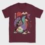 Psychedelic Japanese 04, Tricou Barbati (Unisex)