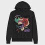 Psychedelic Japanese 03, Hanorac Oversize Barbati (Unisex)
