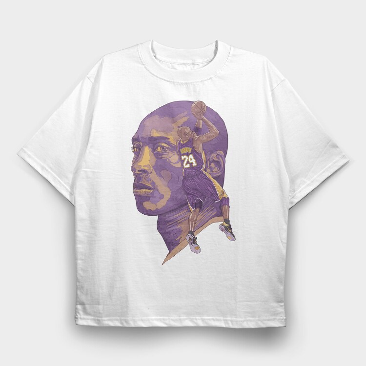 KOBE Art3, Tricou Oversize Barbati (Unisex)