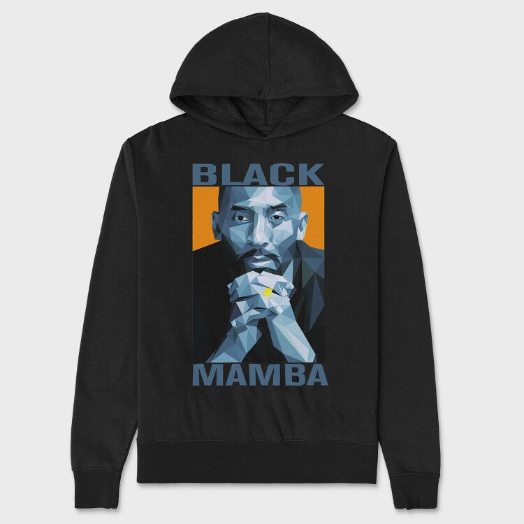 KOBE Black Mamba, Hanorac Oversize Barbati (Unisex)