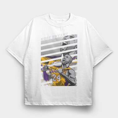 KOBE BRYANT Art2, Tricou Oversize Barbati (Unisex)