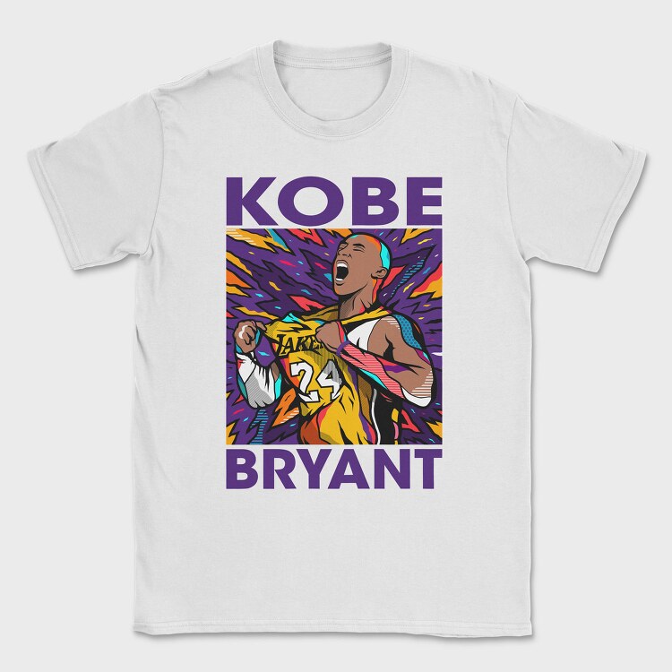 KOBE BRYANT Art4, Tricou Barbati (Unisex)