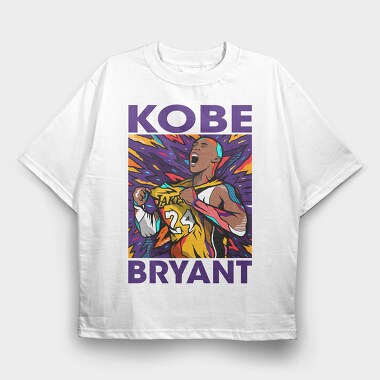 KOBE BRYANT Art4, Tricou Oversize Barbati (Unisex)