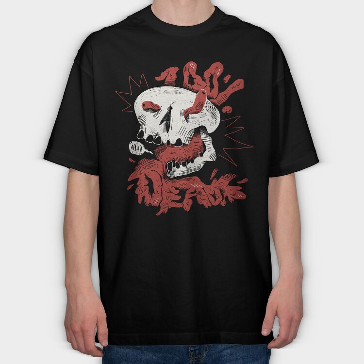 Funny Afterlife 11, Tricou Oversize Barbati (Unisex)