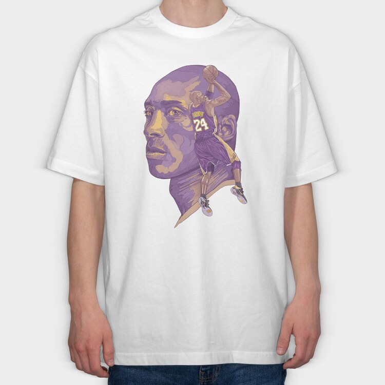 KOBE Art3, Tricou Oversize Barbati (Unisex)