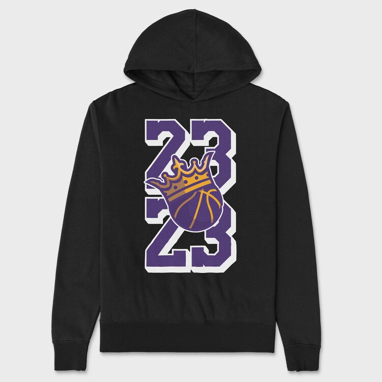 23 KING JAMES, Hanorac Oversize Barbati (Unisex)