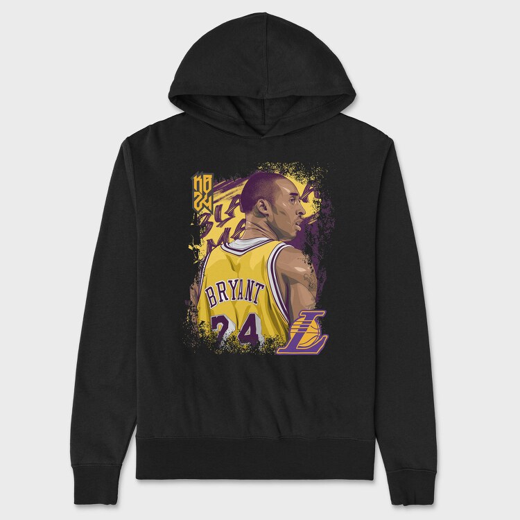 BLACK MAMBA 2, Hanorac Oversize Barbati (Unisex)