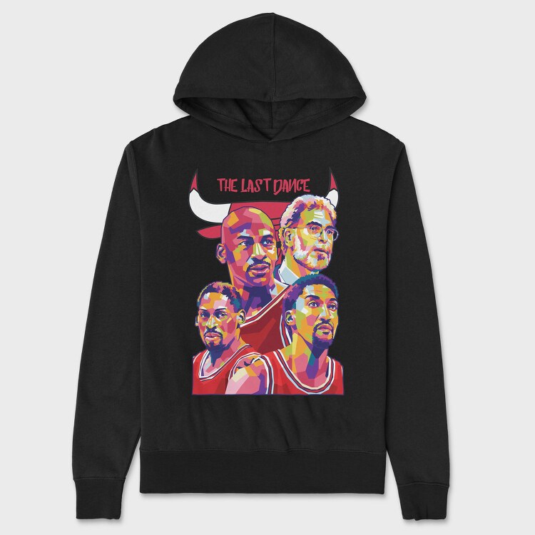 C BULLS The Last Dance, Hanorac Oversize Barbati (Unisex)