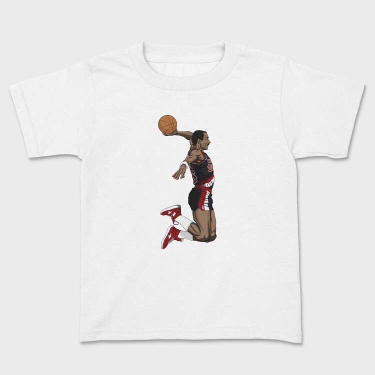 CLYDE DREXLER Art1, Tricou Copii