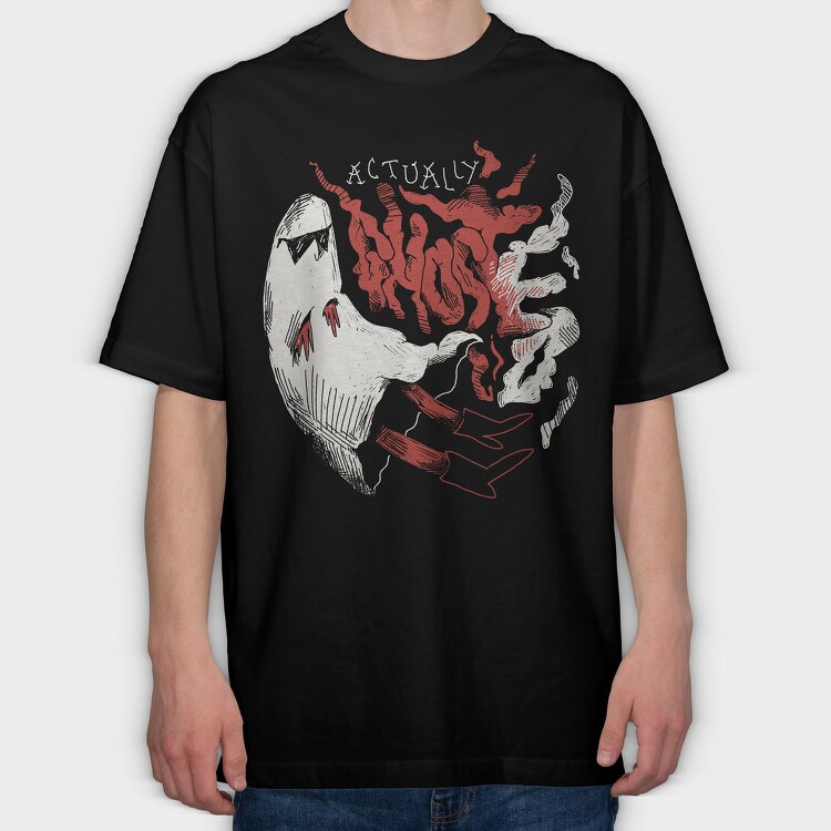 Funny Afterlife 10, Tricou Oversize Barbati (Unisex)
