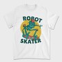 Robot Skater, Tricou Barbati (Unisex)