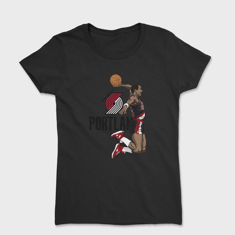 CLYDE DREXLER Art2, Tricou Femei