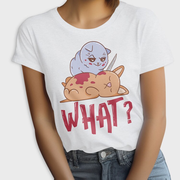 Cat Killing Dog, Tricou Femei