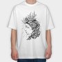 Dark 08, Tricou Oversize Barbati (Unisex)