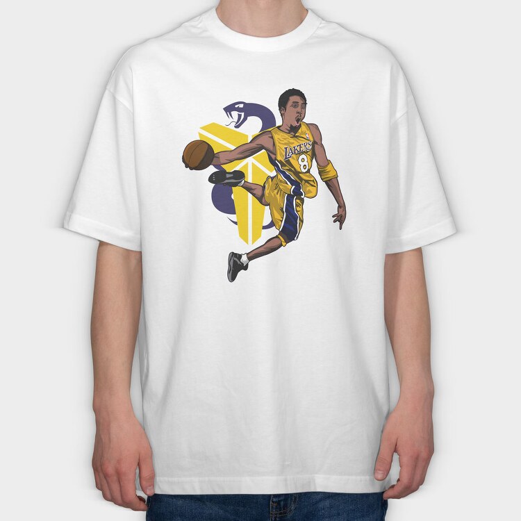 KOBE Dunk1, Tricou Oversize Barbati (Unisex)