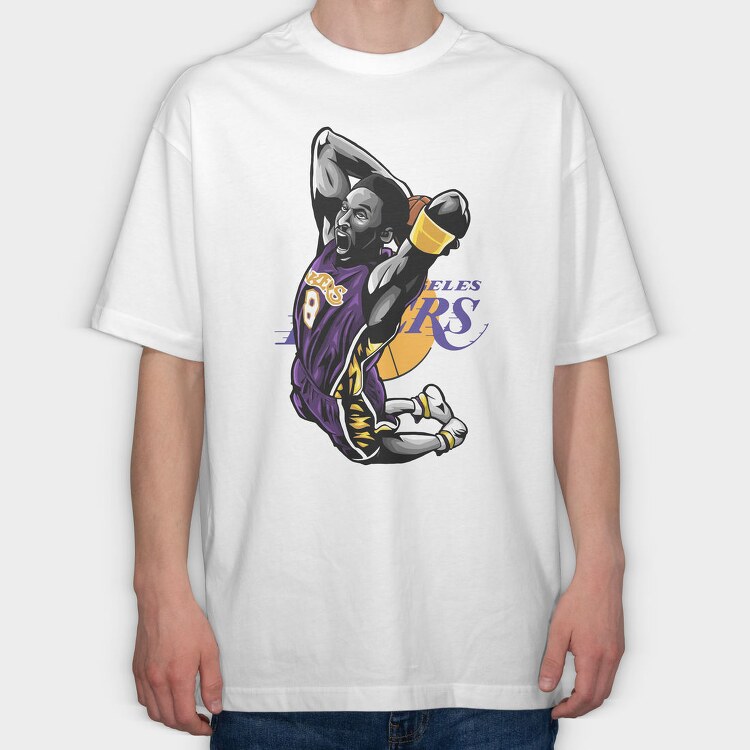 KOBE Dunk Art2, Tricou Oversize Barbati (Unisex)