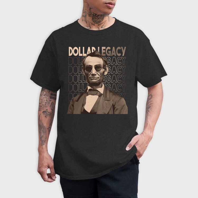 Money Abraham Glasses, Tricou Barbati (Unisex)