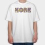 KOBE Name Art, Tricou Oversize Barbati (Unisex)