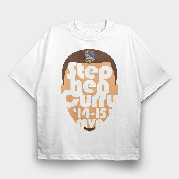 S CURRY ART1, Tricou Oversize Barbati (Unisex)