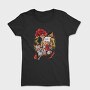 D ROSE Collage Art, Tricou Femei