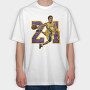 24 KOBE ART1, Tricou Oversize Barbati (Unisex)