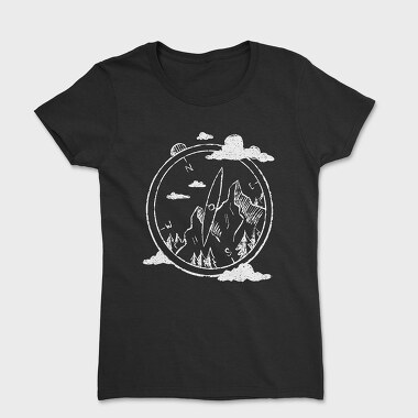 Compass Mountains, Tricou Femei