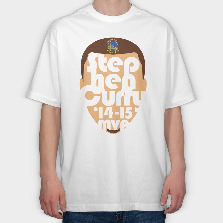 S CURRY ART1, Tricou Oversize Barbati (Unisex)