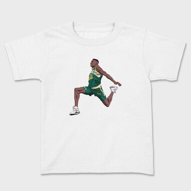 SHAWN KEMP Art1, Tricou Copii