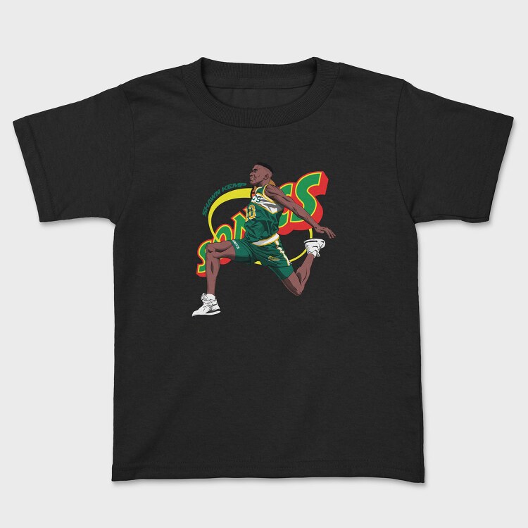 SHAWN KEMP Dunk1, Tricou Copii