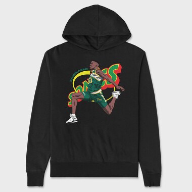 SHAWN KEMP Dunk1, Hanorac Oversize Barbati (Unisex)
