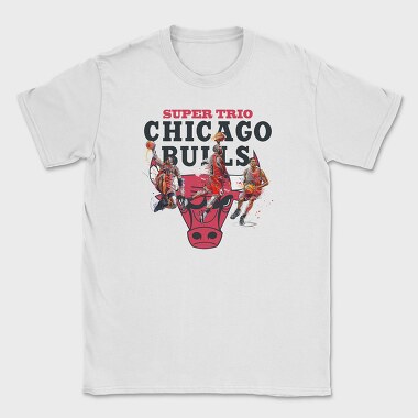 SUPER TRIO Bulls, Tricou Barbati (Unisex)