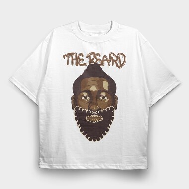 THE BEARD, Tricou Oversize Barbati (Unisex)
