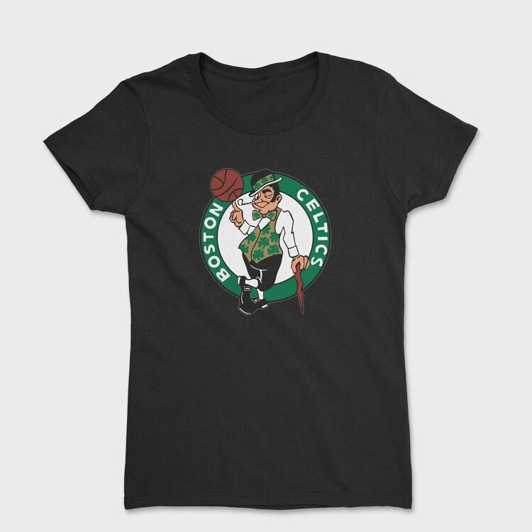 BOSTON CELTICS logo design, Tricou Femei