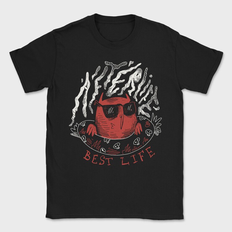 Funny Afterlife 02, Tricou Barbati (Unisex)