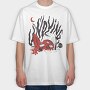 Funny Afterlife 07, Tricou Oversize Barbati (Unisex)