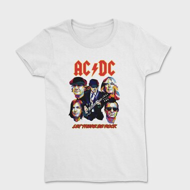 ACDC Let there be Rock, Tricou Femei