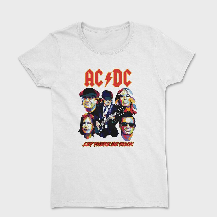 ACDC Let there be Rock, Tricou Femei