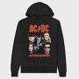 ACDC Let there be Rock, Hanorac Oversize Barbati (Unisex)