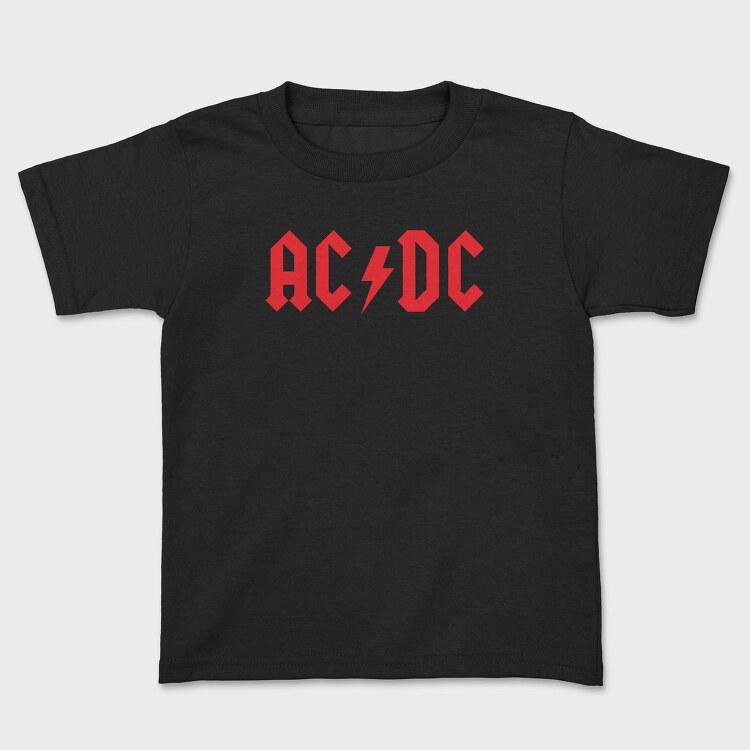 ACDC Logo Art, Tricou Copii