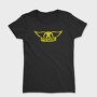 AEROSMITH Logo Name Art, Tricou Femei