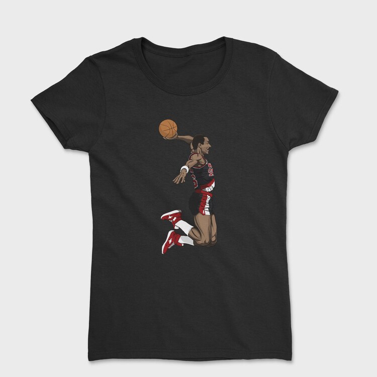 CLYDE DREXLER Art1, Tricou Femei
