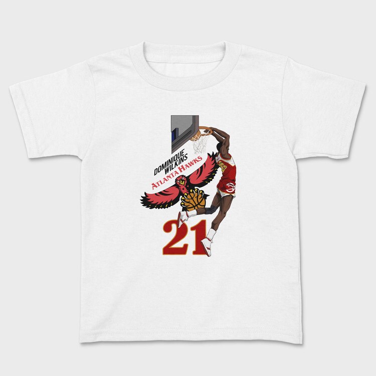 DOMINIQUE WILKINS Dunk1, Tricou Copii