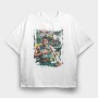 GIANNIS A Art1, Tricou Oversize Barbati (Unisex)
