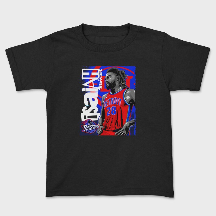 ISAIAH STEWART Art, Tricou Copii