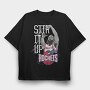 J HARDEN ART2, Tricou Oversize Barbati (Unisex)