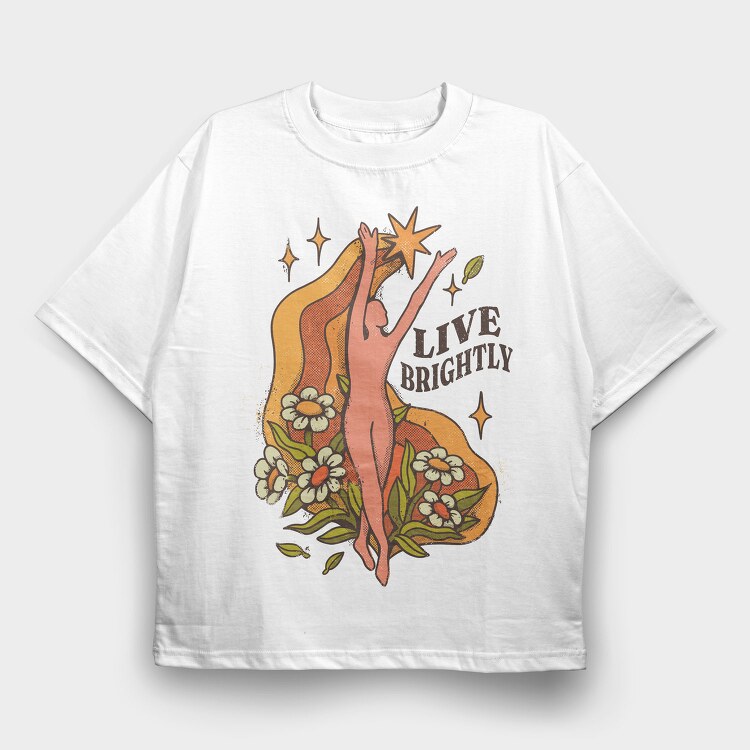 Paz Mental Vintage 03, Tricou Oversize Barbati (Unisex)