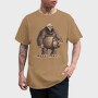 Alien Bigfoot Costume, Tricou Barbati (Unisex)